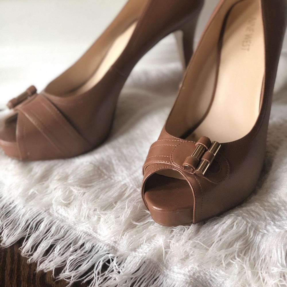 Nine West Brown Heels